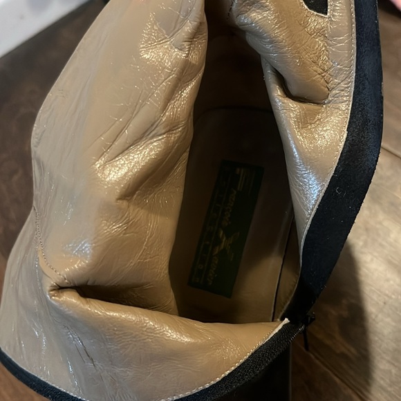 M708 Francois Xavier collection black leather ankle boots 👢 size 10 or 40 - Picture 5 of 6